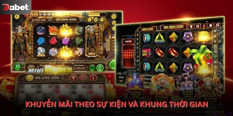 Khuyến mãi theo sự kiện và khung thời gian